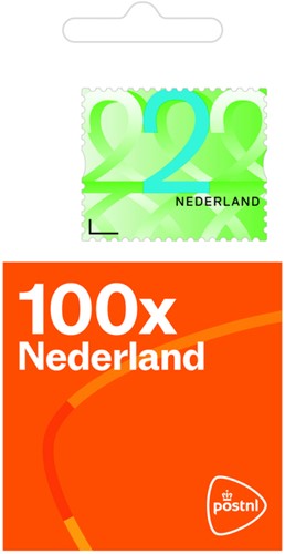 Postzegel Nederland Waarde 2 zelfklevend rol à 100 stuks