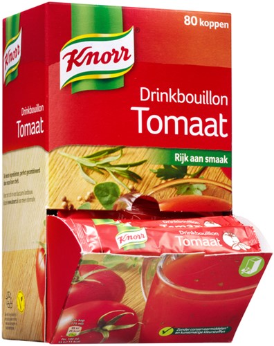 Drinkbouillon Knorr tomaat 80 stuks-3
