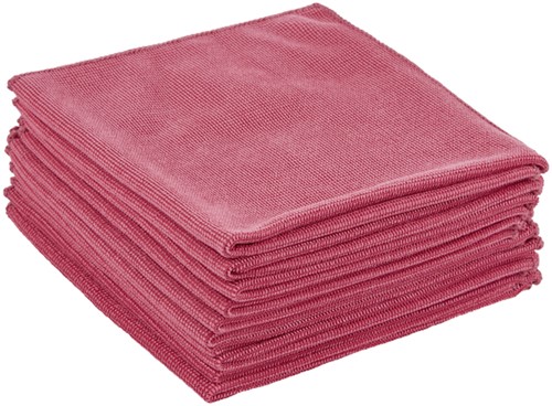 Microvezeldoek Scotch-Brite Essential 360x360mm rood 10 stuks-3