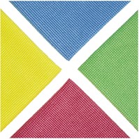 Microvezeldoek Scotch-Brite Essential 360x360mm groen 10 stuks-1