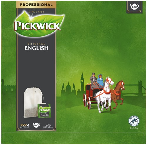 Thee Pickwick engelse melange 100x4gr zonder envelop