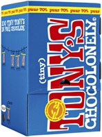 Chocolade Tony's Chocolonely tiny puur doos 100 st-3