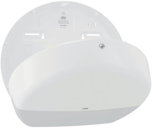 Toiletpapierdispenser Tork T1 Elevation jumbo wit 554000-2