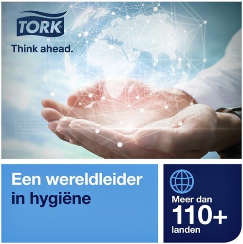 Handdoekdispenser Tork H3 Elevation wit 553000-4