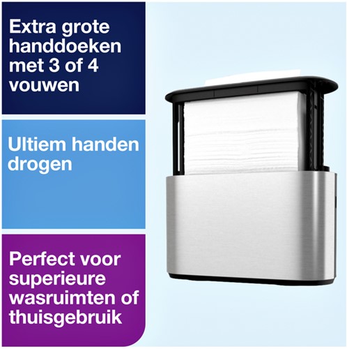 Handdoekdispenser Tork H2 Image Line Xpress countertop zilver 460005-6