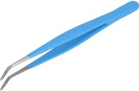 Knutselpincet Westcott 15.5cm soft grip blauw-3