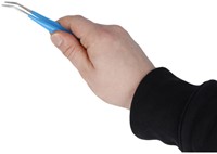 Knutselpincet Westcott 15.5cm soft grip blauw-1