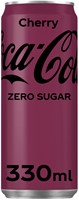 Frisdrank Coca Cola Zero Cherry blikje 0.33l
