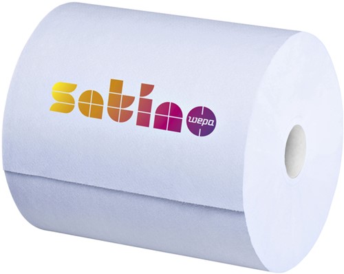 Poetspapier Satino CR1 Comfort 2-laags 1000 vel blauw 305310