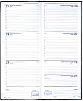 Agenda 2026 Brepols Saturnus Lima 7dagen/2pagina's smal zwart-2