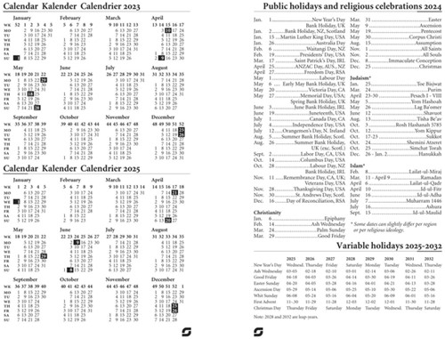 Organizer Succes Cadiz inclusief Mini inhoud 2026 sluitclip zwart-3