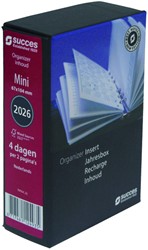Agendavulling 2026 Succes Mini 4dagen/2pagina's