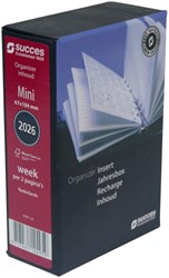Agendavulling 2026 Succes Mini 7dagen/2pagina's