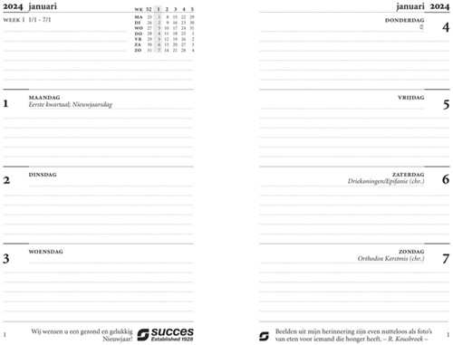 Agendavulling 2026 Succes Mini 7dagen/2pagina's-2