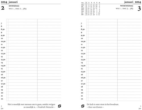 Agendavulling 2026 Succes Mini 1dag/1pagina-2