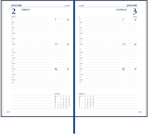 Agenda 2026 Ryam Commercial Mundior 1dag/1pagina zwart-3