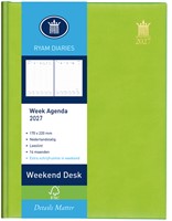 Agenda 2027 Ryam Weekplan Weekend Desk Lazio 7dagen/2pagina's assorti