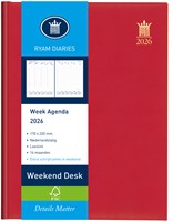 Agenda 2026 Ryam Weekplan Weekend Desk Lazio 7dagen/2pagina's assorti-2