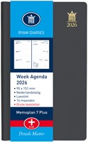 Agenda 2026 Ryam Memoplan 7 Plus Mundior 7dagen/2pagina's assorti-2
