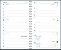 Agenda 2026 Ryam Memoplan 7 Suprema ringplastic 7dagen/2pagina's zwart-3