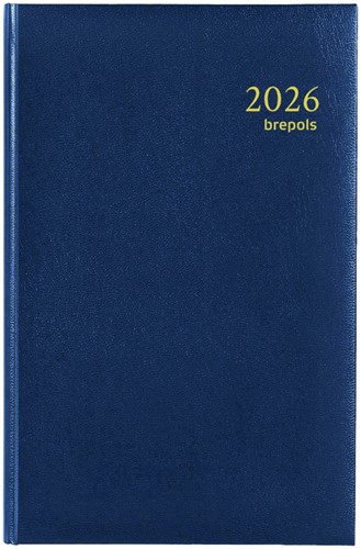 Agenda 2026 Brepols Saturnus Lima 7dagen/2pagina's blauw