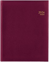 Agenda 2026 Brepols Concorde Lima 7dagen/2pagina's bordeaux