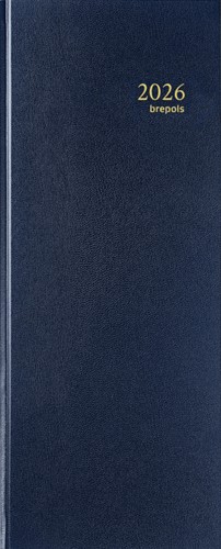 Agenda 2026 Brepols Saturnus Lima 1dag/1pagina blauw