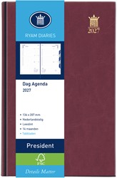 Agenda 2027 Ryam President 1dag/1pagina bordeaux