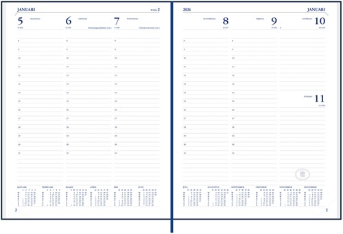 Agenda 2027 Ryam Weekplan limited edition 7dagen/2pagina's assorti-1