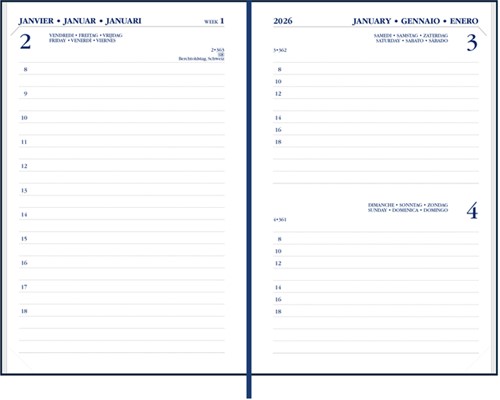 Agenda 2026 Ryam Memoplan 1 Mundior 1dag/1pagina zwart-2