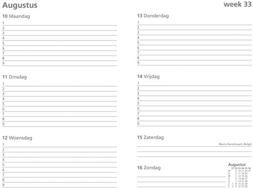 Schoolagenda 2026-2027 Ryam Studie 7dagen/2pagina's zwart-1