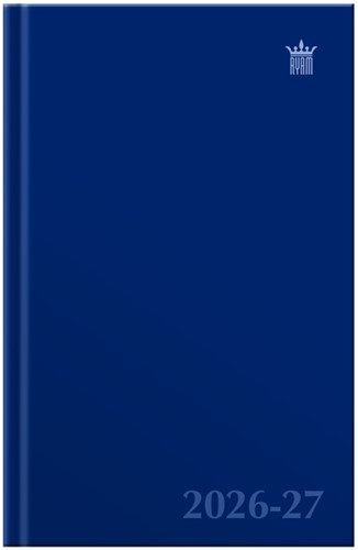 Schoolagenda 2026-2027 Ryam Studie Uni 7dagen/2pagina's donkerblauw