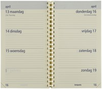 Agenda 2027 Brepols Optivision Pocket Trento 7dagen/2pag antraciet-2