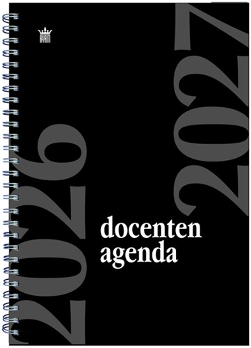 Schoolagenda 2026-2027 Ryam docenten 7dagen/2pagina's spiraal zwart