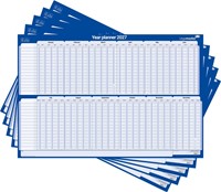 Projectplanner 2027 Legamaster 90x60cm horizontaal gelamineerd Engelstalig-2