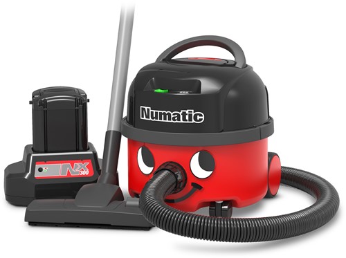 Stofzuiger Numatic NBV190 NX rood snoerloos-3