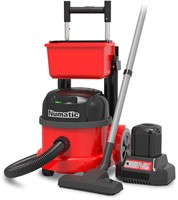Stofzuiger Numatic PBT23 NX rood snoerloos