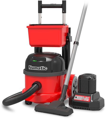 Stofzuiger Numatic PBT23 NX rood snoerloos