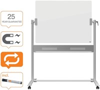 Kantel glasbord Nobo diamond 90x120cm-1