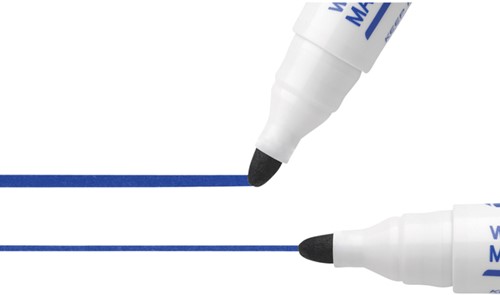 Whiteboardmarker Bic Velleda 1701 rond large blauw-1