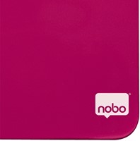 Whiteboard Nobo tegel 36x36cm roze magnetisch-3