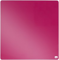 Whiteboard Nobo tegel 36x36cm roze magnetisch