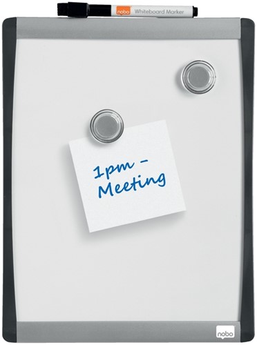 Whiteboard Nobo 28x21.5cm gewelfd-1