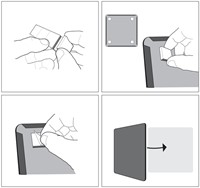 Whiteboard Nobo 21.6x28cm magnetisch assorti-12