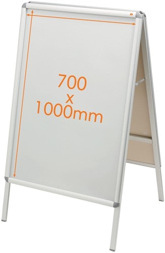 Stoepbord Nobo Essence 70x100cm met kliklijst-2