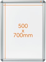 Kliklijst Nobo Essence 70x50cm aluminium-1