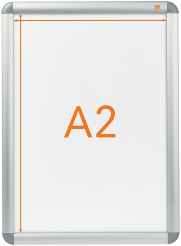 Kliklijst Nobo Premium Plus A2 aluminium-1