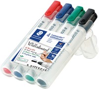 Whiteboardmarker Staedtler Lumocolor 351 set à 4 stuks standaard assorti-2