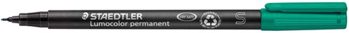 Viltstift Staedtler Lumocolor 313 permanent S groen