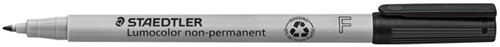 Viltstift Staedtler Lumocolor 316 non permanent F zwart-3